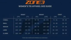 Zone3 Aquaflo Plus Mouwloos Tri Top Blauw/roze Dames -Zwemartikelen Winkel 0 womens tri apparel 2