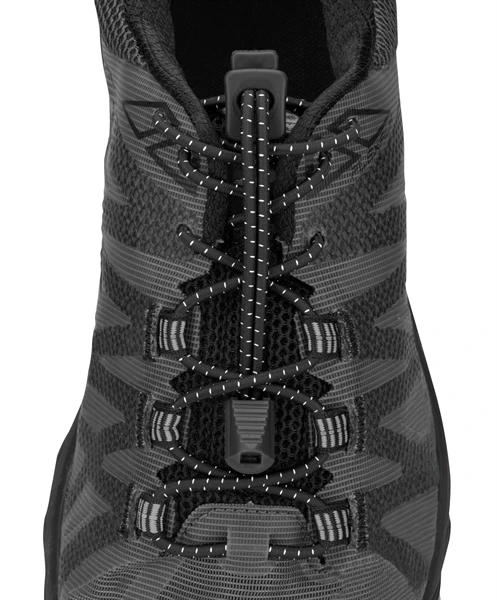 Nathan Run Laces Snelveters Zwart 4 Nathan Run Laces Snelveters Zwart - Afbeelding 2