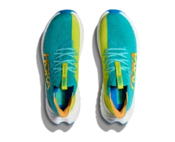 Hoka One One Hoka Carbon X 3 Hardloopschoenen Blauw/groen Dames -Zwemartikelen Winkel 1123193 cepr 002