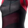 Castelli Free W Tri Singlet Zwart/rood Dames -Zwemartikelen Winkel 18125 010 1