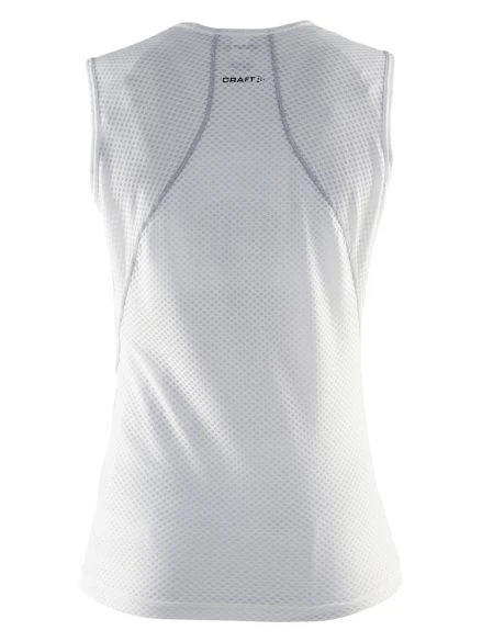 Craft Cool Mesh Superlight Mouwloos Ondershirt Wit Dames 4 Craft Cool Mesh Superlight Mouwloos Ondershirt Wit Dames - Afbeelding 2
