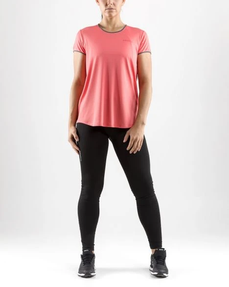 Craft Eaze Korte Mouw Hardloopshirt Roze Dames 7 Craft Eaze Korte Mouw Hardloopshirt Roze Dames - Afbeelding 5