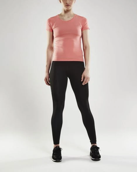 Craft Essential V-neck Korte Mouw Ondershirt Roze Dames 4 Craft Essential V-neck Korte Mouw Ondershirt Roze Dames - Afbeelding 2