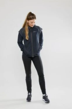 Craft Lumen Hydro Hardloopjack Zwart Dames -Zwemartikelen Winkel 1907689 999000 lumen hydro jacket c6 preview