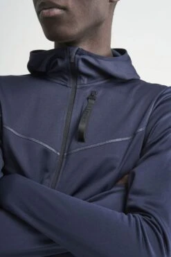 Craft Eaze FZ Sweat Hood Hardloopjack Blauw Heren -Zwemartikelen Winkel 1907744 396000 4