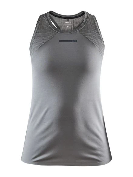 Craft Vent Mesh Mouwloos Hardloopshirt Grijs Dames 3 Craft Vent Mesh Mouwloos Hardloopshirt Grijs Dames
