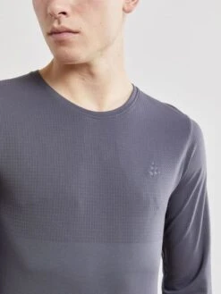 Craft Fuseknit Light Lange Mouw Ondershirt Grijs Heren -Zwemartikelen Winkel 1908844 985000 fuseknit light rn ls c3 preview