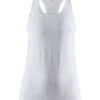 Craft Fuseknit Light Mouwloos Ondershirt Wit Dames