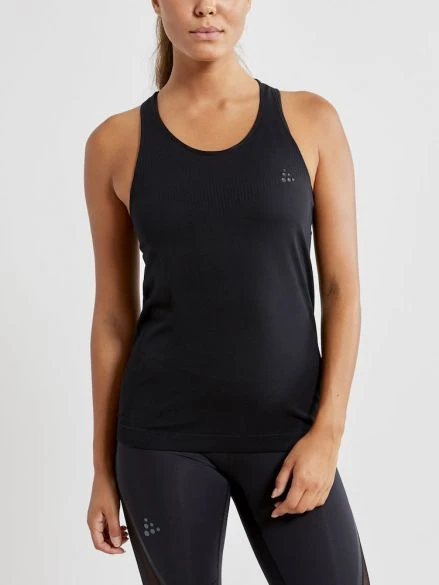 Craft Fuseknit Light Mouwloos Ondershirt Zwart Dames 4 Craft Fuseknit Light Mouwloos Ondershirt Zwart Dames - Afbeelding 2