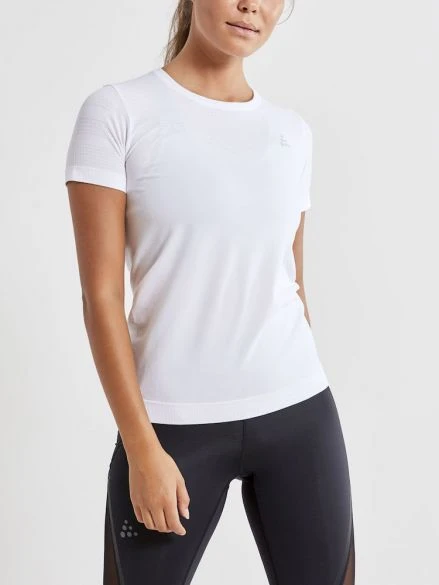 Craft Fuseknit Light Korte Mouw Ondershirt Wit Dames 4 Craft Fuseknit Light Korte Mouw Ondershirt Wit Dames - Afbeelding 2