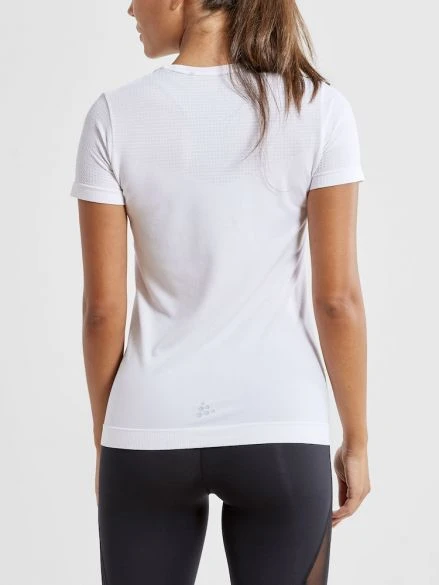 Craft Fuseknit Light Korte Mouw Ondershirt Wit Dames 5 Craft Fuseknit Light Korte Mouw Ondershirt Wit Dames - Afbeelding 3