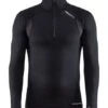 Craft Active Extreme X Zip Ondershirt Lange Mouw Zwart Heren -Zwemartikelen Winkel 1909681 999000 active extreme x zip ls front preview