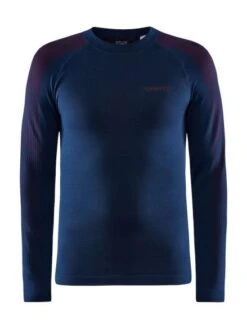 Craft Advanced Warm Fuseknit Ondershirt Blauw Heren