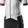 Castelli Free Sanremo 2 Trisuit Korte Mouwen Wit/zwart Heren -Zwemartikelen Winkel 20092 101 1