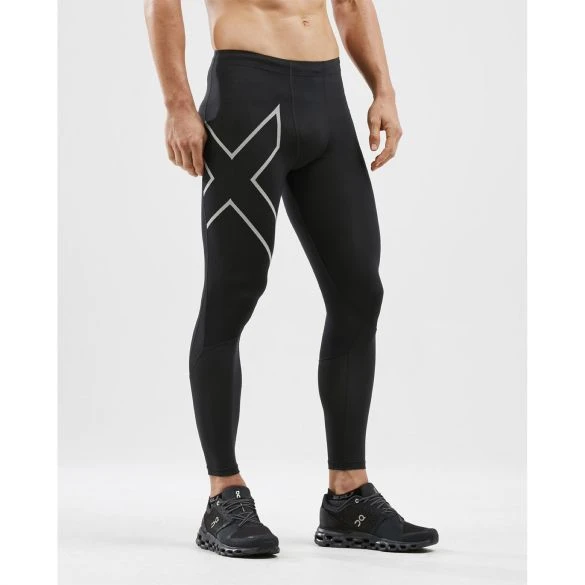 2XU Run Dash Compressie Tight Zwart Heren 4 2XU Run Dash Compressie Tight Zwart Heren - Afbeelding 2