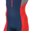 2XU Active Trisuit Rood/blauw Heren -Zwemartikelen Winkel 2xu active trisuit rood blauw