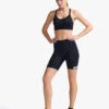 2XU Core 7 Inch Tri Shorts Zwart/wit Dames -Zwemartikelen Winkel 2xu core 7 inch tri short wt6442b blk wht 014