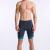2XU Core 9 Inch Tri Shorts Blauw/groen Heren -Zwemartikelen Winkel 2xu core tri short 9 inch mt6439b idk wht