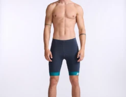 2XU Core 9 Inch Tri Shorts Blauw/groen Heren