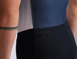 2XU Light Speed Front Zip Trisuit Mouwloos Wit/blauw Heren -Zwemartikelen Winkel 2xu light speed front zip trisuit mt6660d mdn wht 022