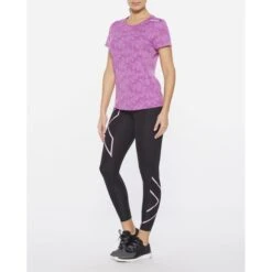 2XU GHST Hardloopshirt Korte Mouw Roze Dames 9 2XU GHST Hardloopshirt Korte Mouw Roze Dames -Zwemartikelen Winkel 2xu shirt dames ghst roze wr6212a beu wrf 003