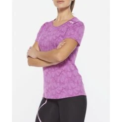 2XU GHST Hardloopshirt Korte Mouw Roze Dames 10 2XU GHST Hardloopshirt Korte Mouw Roze Dames -Zwemartikelen Winkel 2xu shirt dames ghst roze wr6212a beu wrf 004
