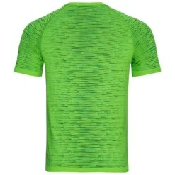 Odlo Blackcomb Ceramicool Hardloopshirt Korte Mouw Geel Heren -Zwemartikelen Winkel 313312 40374 02