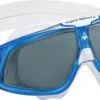 Aqua Sphere Seal 2.0 Smoke Lens Zwembril Blauw/wit -Zwemartikelen Winkel aqua sphere seal 2 blauwwit donker
