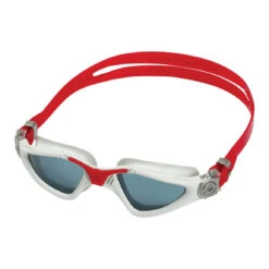 Aqua Sphere Kayenne Donkere Lens Zwembril Rood/wit -Zwemartikelen Winkel aqua sphere zwembril ep3141006ld kayenne grey red ld 02