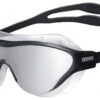 Arena The One Mask Mirror Zwembril Zilver/zwart -Zwemartikelen Winkel arena 004308 101 the one mask mirror 001 fl s