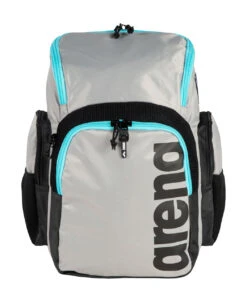 Arena Spiky 3 35L Zwemtas Wit/blauw -Zwemartikelen Winkel arena 005597 104 spiky iii backpack 35 005 f s