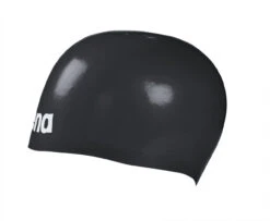 Arena Moulded Pro II Swimcap Zwart -Zwemartikelen Winkel arena swimcap badmuts 001451 501 moulded pro ii 007 l s