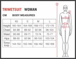 Arena Triathlon Carbon Wetsuit Dames -Zwemartikelen Winkel arena wetsuit size chart w