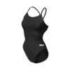 Arena Challenge Solid Badpak Zwart Dames -Zwemartikelen Winkel arena women dames swimsuit swim solid zwart 01
