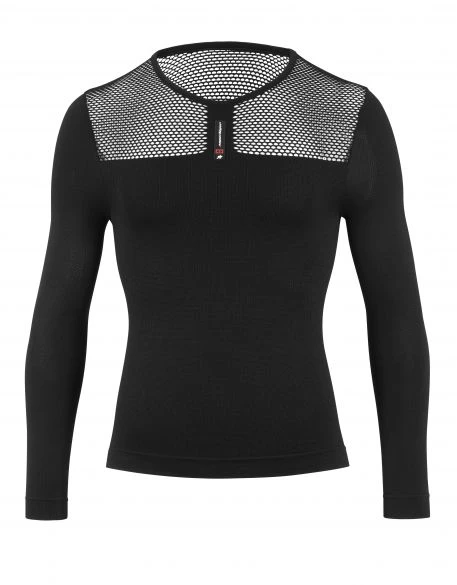 Assos LS Skin Layer Superleger Ondershirt Lange Mouw Zwart Unisex 4 Assos LS Skin Layer Superleger Ondershirt Lange Mouw Zwart Unisex - Afbeelding 2