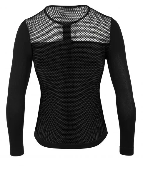 Assos LS Skin Layer Superleger Ondershirt Lange Mouw Zwart Unisex 5 Assos LS Skin Layer Superleger Ondershirt Lange Mouw Zwart Unisex - Afbeelding 3