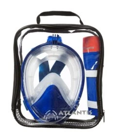 Atlantis 2.0 Full Face Snorkelmasker Blauw -Zwemartikelen Winkel atlantis 20 blue 5