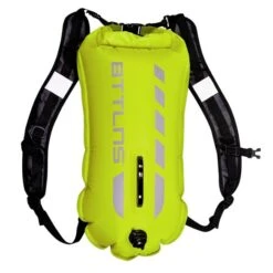 BTTLNS Kronos 1.0 Safeswimmer Backpack Zwemboei 28 Liter Groen -Zwemartikelen Winkel bttlns buoy kronos green low 03