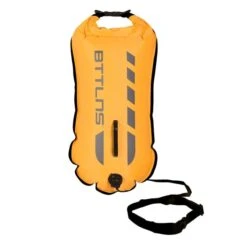 BTTLNS Kronos 1.0 Safeswimmer Backpack Zwemboei 28 Liter Geel -Zwemartikelen Winkel bttlns buoy kronos yellow low 02