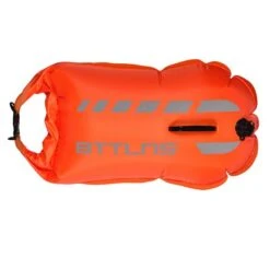 BTTLNS Tethys 1.0 Safeswimmer Zwemboei 35 Liter Oranje -Zwemartikelen Winkel bttlns buoy tethys orange low 04