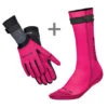 BTTLNS Neopreen Zwemsokken En Zwemhandschoenen Voordeelset Roze -Zwemartikelen Winkel bttlns neoprene accessories combi set 2 pink low