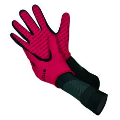 BTTLNS Neopreen Zwemhandschoenen Boreas 1.0 Rood -Zwemartikelen Winkel bttlns neoprene gloves boreas 10 red low 003