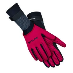BTTLNS Neopreen Zwemhandschoenen Boreas 1.0 Rood -Zwemartikelen Winkel bttlns neoprene gloves boreas 10 red low 004