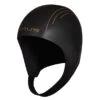BTTLNS Neopreen Swim Cap Khione 1.0 Zwart/goud -Zwemartikelen Winkel bttlns neoprene swim cap khione 10 black gold low