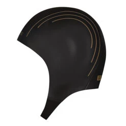 BTTLNS Neopreen Swim Cap Khione 1.0 Zwart/goud -Zwemartikelen Winkel bttlns neoprene swim cap khione 10 black gold low 004