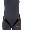 Arena Carbon Pro Rear Zip Mouwloos Trisuit Donkergrijs Dames -Zwemartikelen Winkel carbon pro rear zip w black