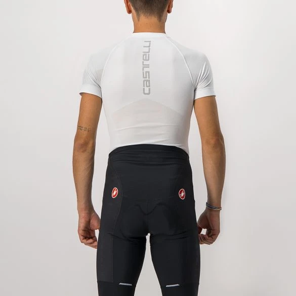 Castelli Core Seamless Ondershirt Korte Mouw Wit Heren 4 Castelli Core Seamless Ondershirt Korte Mouw Wit Heren - Afbeelding 2