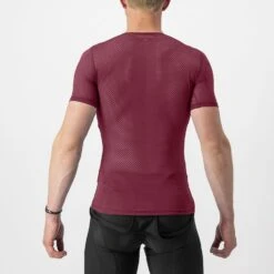 Castelli Pro Mesh 2.0 Korte Mouw Ondershirt Rood Heren -Zwemartikelen Winkel castelli fietsshirt heren 02 4523022 421