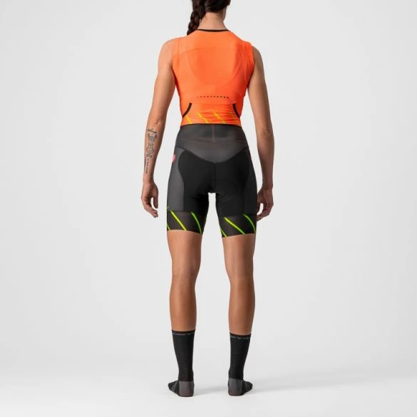 Castelli Free Sanremo 2 Trisuit Mouwloos Oranje Dames 4 Castelli Free Sanremo 2 Trisuit Mouwloos Oranje Dames - Afbeelding 2