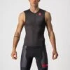 Castelli Free Tri 2 Mouwloos Top Zwart Heren -Zwemartikelen Winkel castelli free tri 2 mouwloos 22091 010 01